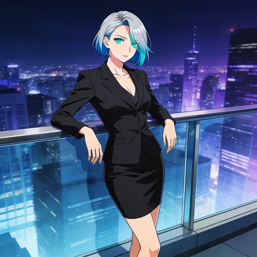 Rin — cool-toned anime