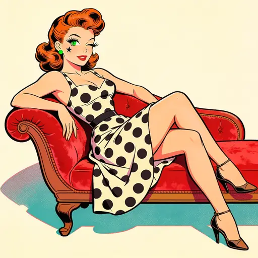 Bella — cartoon pinup